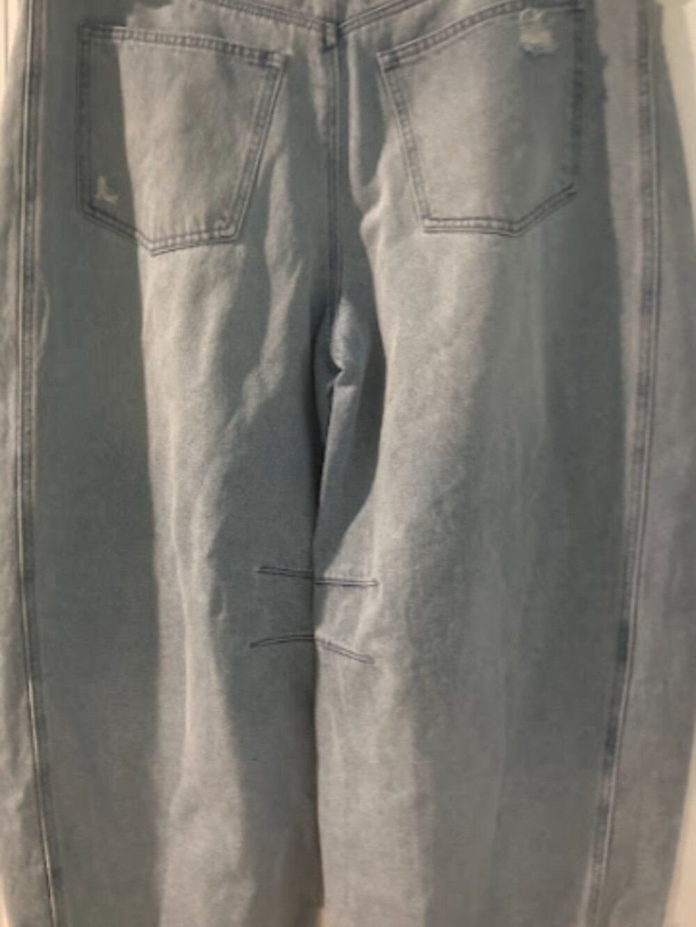 Scoop Barrel Seamed Distressed Jeans Size 16 - Picture 8 of 15